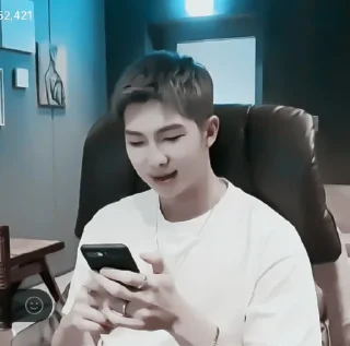 💌 emoji kim namjoon #𝗅𝗂𝗏𝖾'𝖽𝖺𝗒 →@sanariex Telegram sticker 5 of 30