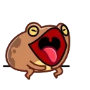😂 emoji Disgruntled Toad Telegram sticker 1 of 33