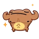 💪 emoji Disgruntled Toad Telegram sticker 24 of 33