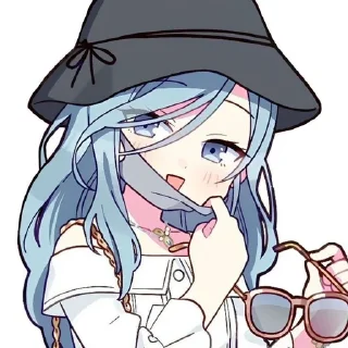 😎 emoji Шизуку ➡️ @Ctikerubot Telegram sticker 2 of 35