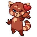 😘 emoji Ricky Panda Telegram sticker 16 of 31