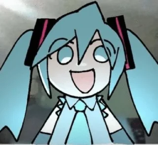 Sticker from Miku @MalDiro @fStikBot
