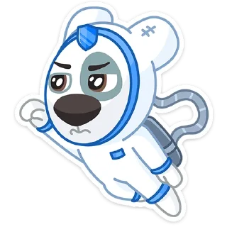 Sticker from @TgSticker Космическая безопасность