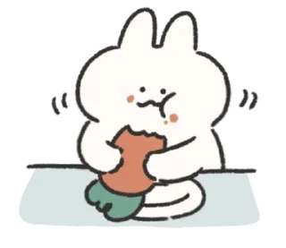 🥕 emoji ໒ྀི꒰ ◞ ‌ ◟ ꒱ྀིა Telegram sticker 18 of 30