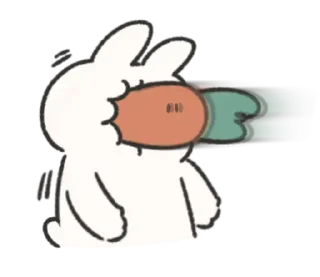 🥕 emoji ໒ྀི꒰ ◞ ‌ ◟ ꒱ྀིა Telegram sticker 10 of 30