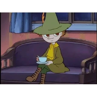 ☕️ emoji Мумины Telegram sticker 11 of 35