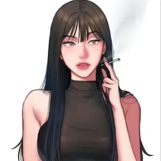 😍 emoji yuna by @loveIkela ➡️ @Ctikerubot Telegram sticker 4 of 22