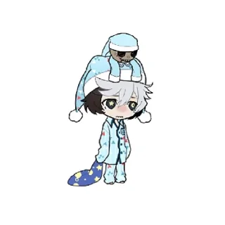 Sticker from Чах и Ях. @anime_stickers_39