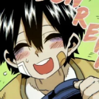 😄 emoji Чах и Ях. @anime_stickers_39 Telegram sticker 15 of 33