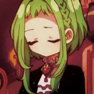 😕 emoji Сакура Нанамине💚 @toiletboundhanakokun_wc Telegram sticker 11 of 73