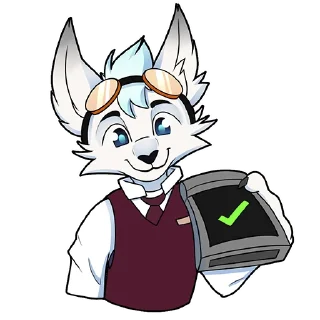 🚈 emoji Mallyfox - Stickerset Telegram sticker 7 of 7