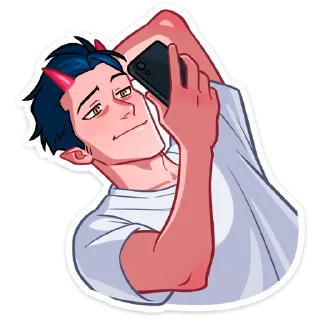 📱 emoji Дьявол и Дьяволица @TgSticker Telegram sticker 9 of 48