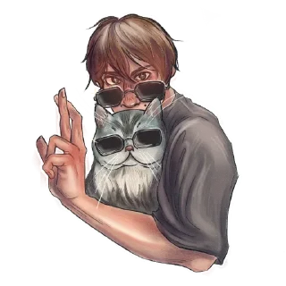 Sticker from вэшечка от тгк: паулпи