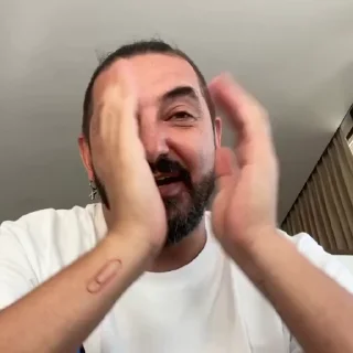 👏 emoji Стики#1 от тгк @serezhapirozhenka Telegram sticker 6 of 50