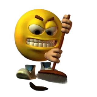 🧹 emoji 3D Смайлики 2 @stickers104 Telegram sticker 19 of 73