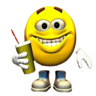 🥤 emoji 3D Смайлики 2 @stickers104 Telegram sticker 5 of 73
