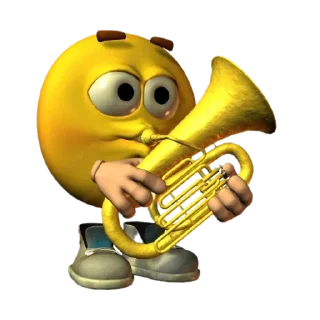 🎺 emoji 3D Смайлики 2 @stickers104 Telegram sticker 16 of 73