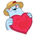 ❤️ emoji Отпуск Севы :: @stickroom Telegram sticker 13 of 48