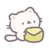 🧈 emoji ꒰  ྀི◞ ◟ ꒱  @mewsticks  ܀ ⊹ ˚ Telegram sticker 4 of 40