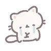 🧈 emoji ꒰  ྀི◞ ◟ ꒱  @mewsticks  ܀ ⊹ ˚ Telegram sticker 3 of 40