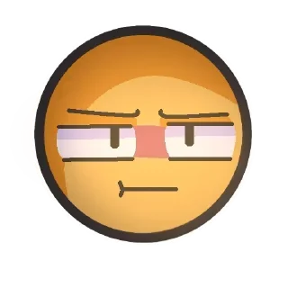 😐 emoji 💕Стики тут: @sekstick Telegram sticker 20 of 24