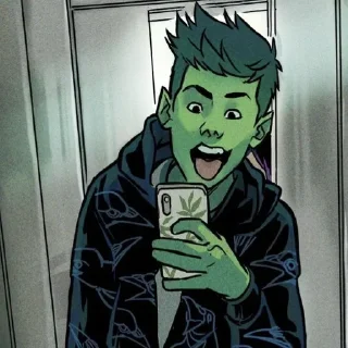 Sticker from Beast Boy • @Earth928B