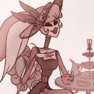 🤭 emoji T.me/addstickers/hazbin_hotel_ Telegram sticker 7 of 29