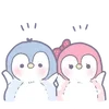 🐧 emoji ₍ ρᥱᥒgᥙiᥒ's ᥴ᧐ᥙρᥣᥱ ₎ ˚₊· ♡ @mewsticks Telegram sticker 18 of 40