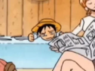 🙈 emoji Луффи @one_piece_stiker777 ➡️ @Ctikerubot Telegram sticker 24 of 50