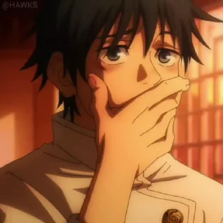 🤔 emoji Стикеры @anime_sticks Telegram sticker 15 of 50