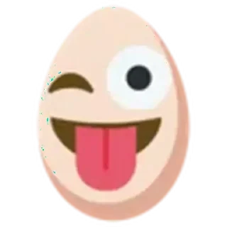 😜 emoji 😀 ➡️ @Ctikerubot Telegram sticker 23 of 50
