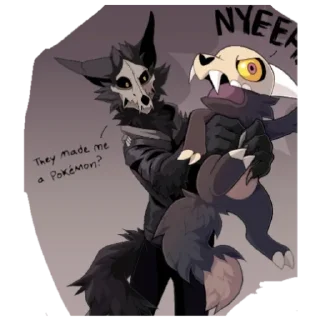 🧐 emoji delsin WOLF 🐺 Telegram sticker 23 of 26