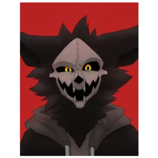 😜 emoji delsin WOLF 🐺 Telegram sticker 21 of 26
