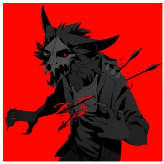🤕 emoji delsin WOLF 🐺 Telegram sticker 13 of 26