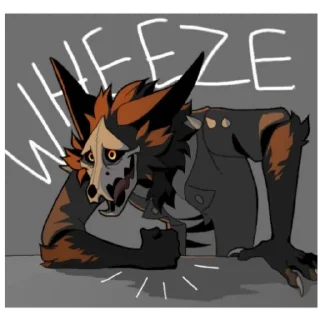 🤣 emoji delsin WOLF 🐺 Telegram sticker 6 of 26