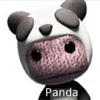 Sticker from Sackboy x dozik