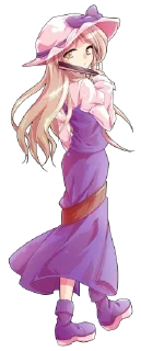 😒 emoji Toyohime Watatsuki by Dairi ar Telegram sticker 2 of 54