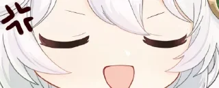 😤 emoji Genshin Eyes • @TgStickery Telegram sticker 4 of 56