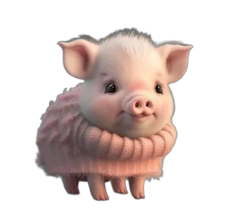 😉 emoji поросiнок Telegram sticker 3 of 16