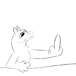 😡 emoji Чай и бшка(не трожь бля) by @offstikbot Telegram sticker 14 of 18
