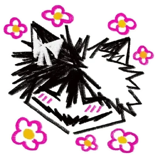 🌸 emoji zxc cat Telegram sticker 7 of 24