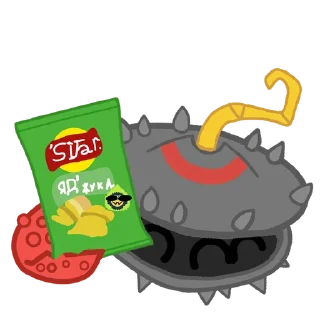 🌮 emoji Крабик/эпическая раковица Telegram sticker 19 of 24