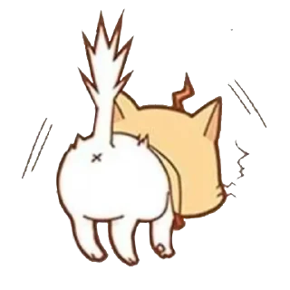 😱 emoji Ｍｏｍｏ (Ｌｏｖｅ Ｎｉｋｋｉ) Telegram sticker 6 of 42