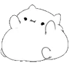 🙂 emoji black Telegram sticker 5 of 200