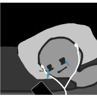 ☹️ emoji депрешн Telegram sticker 21 of 51