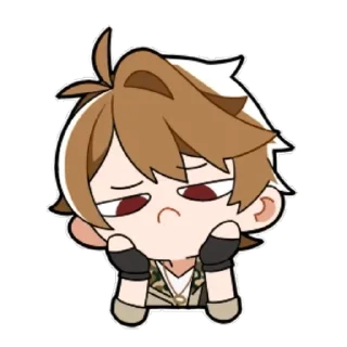 😤 emoji Luke's Chibi Stickers Telegram sticker 21 of 25