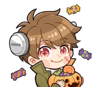 🍭 emoji Luke's Chibi Stickers Telegram sticker 10 of 25