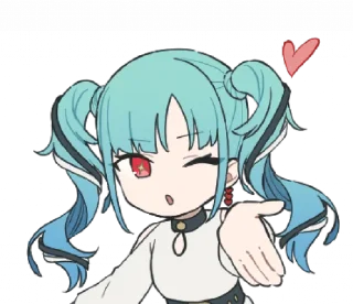 Sticker from Dilemma Miku