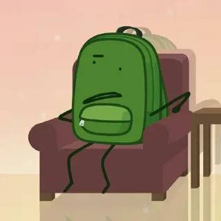 🎒 emoji ..... Telegram sticker 23 of 104