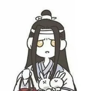 🥺 emoji The Grandmaster of Demonic Cultivation by @stickerhut Telegram sticker 20 of 58